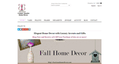 Desktop Screenshot of charismahomedecor.com